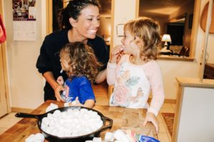 oven smores, fall family day dessert