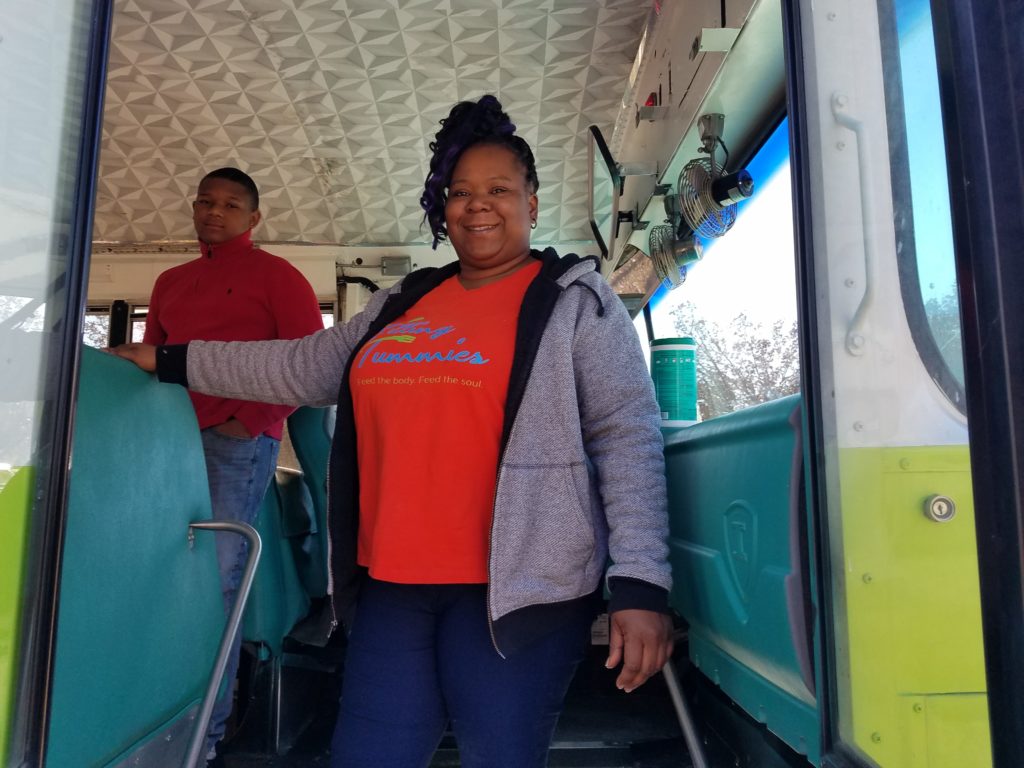 filling tummies, food drive