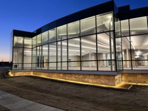 The renovated and expanded Belle Isle Library