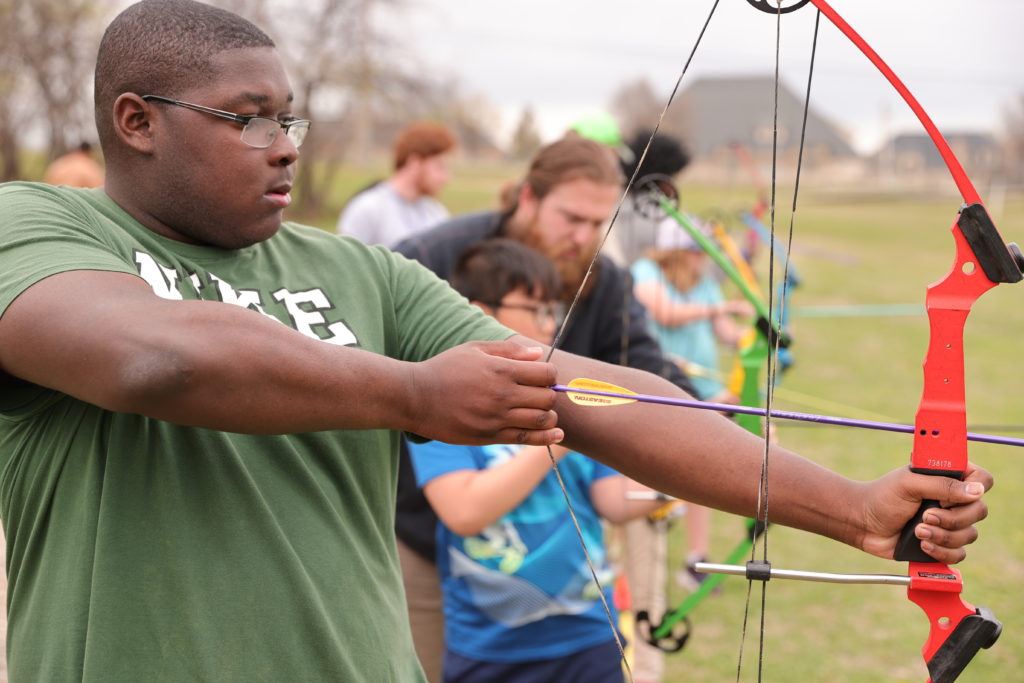 archery lessons at Martin Park, Olympic activities in OKC