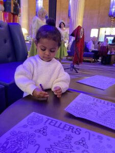 A meal at Teller's shows fun Christmas activities for families