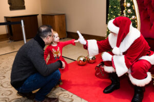 Hang out with Santa at OKCMOA. 