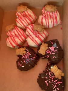 Decorate treats as a Valentine's Day ideas for kids