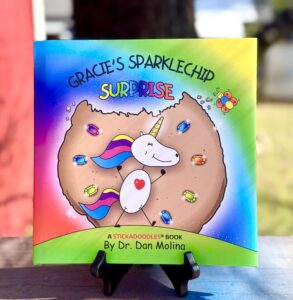 Dr. Dan Molina's illustrations support the emotional well-being in kids